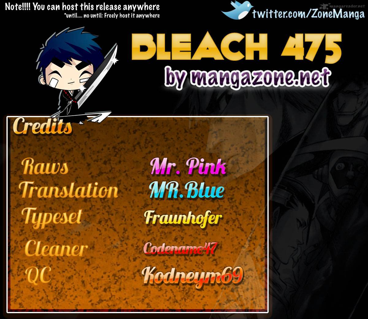 Bleach, Chapter 475