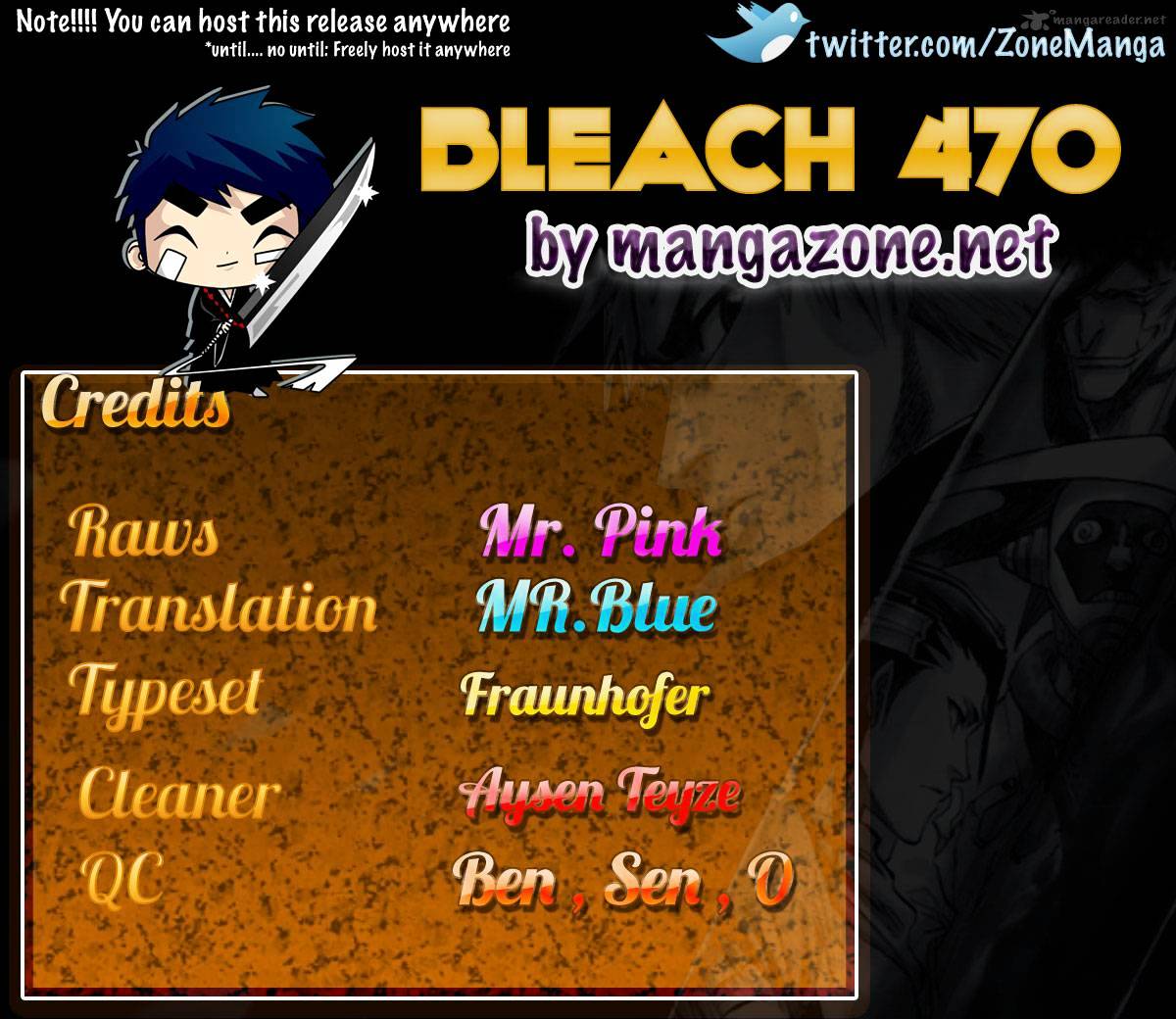 Bleach, Chapter 470