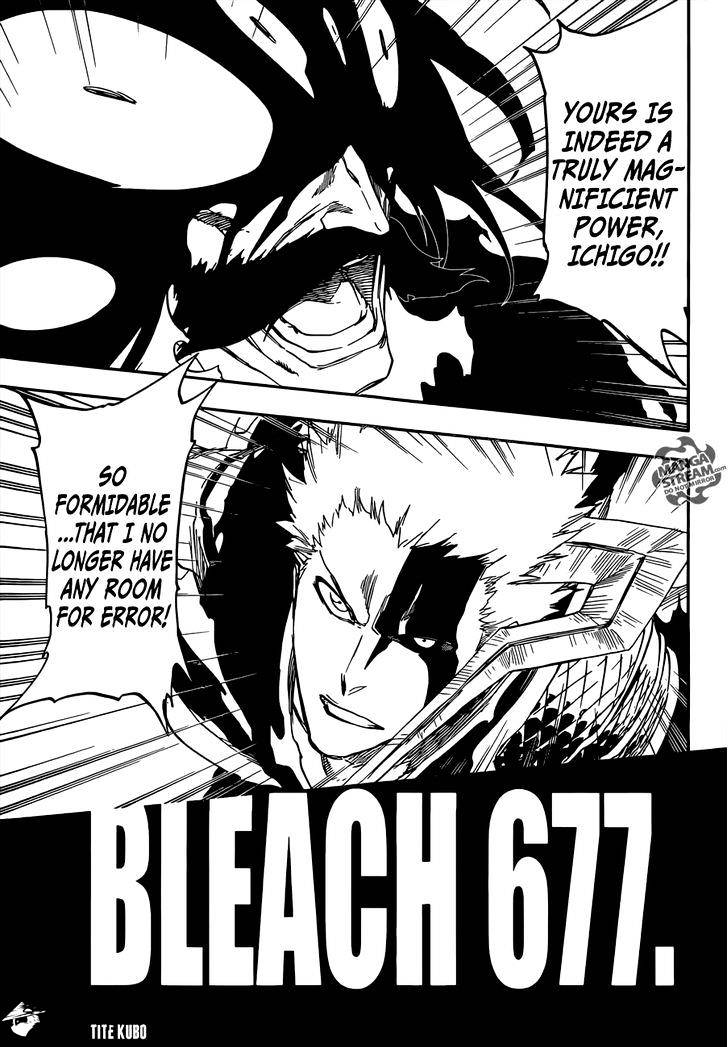 Bleach, Chapter 677