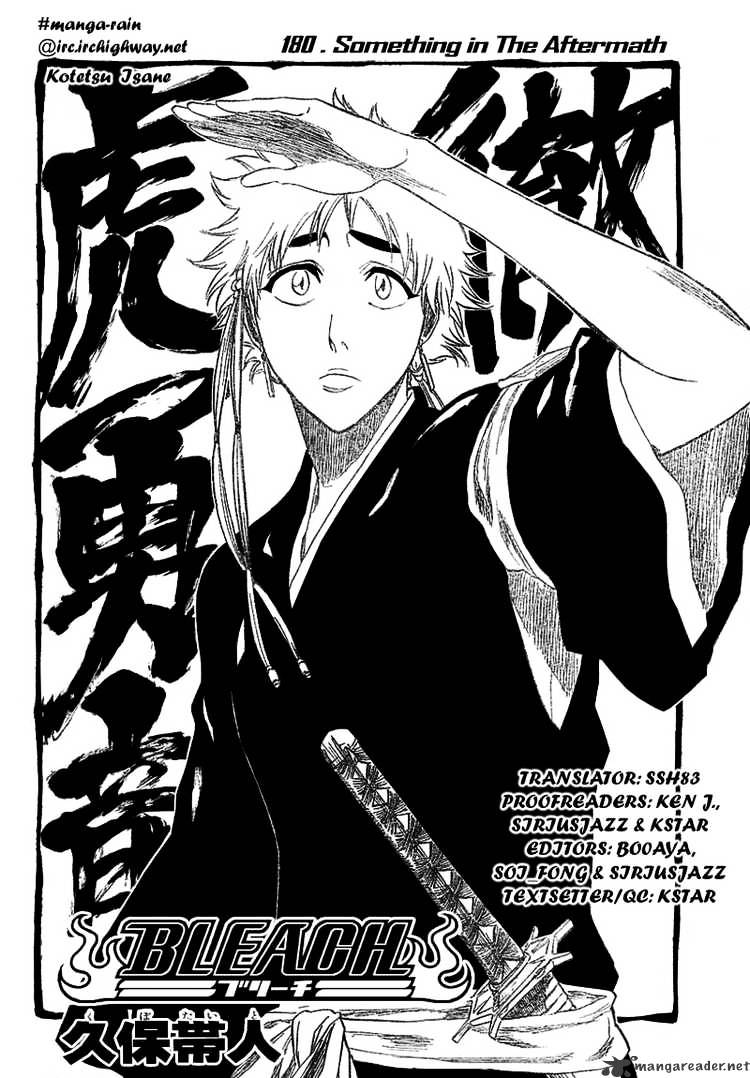 Bleach, Chapter 180