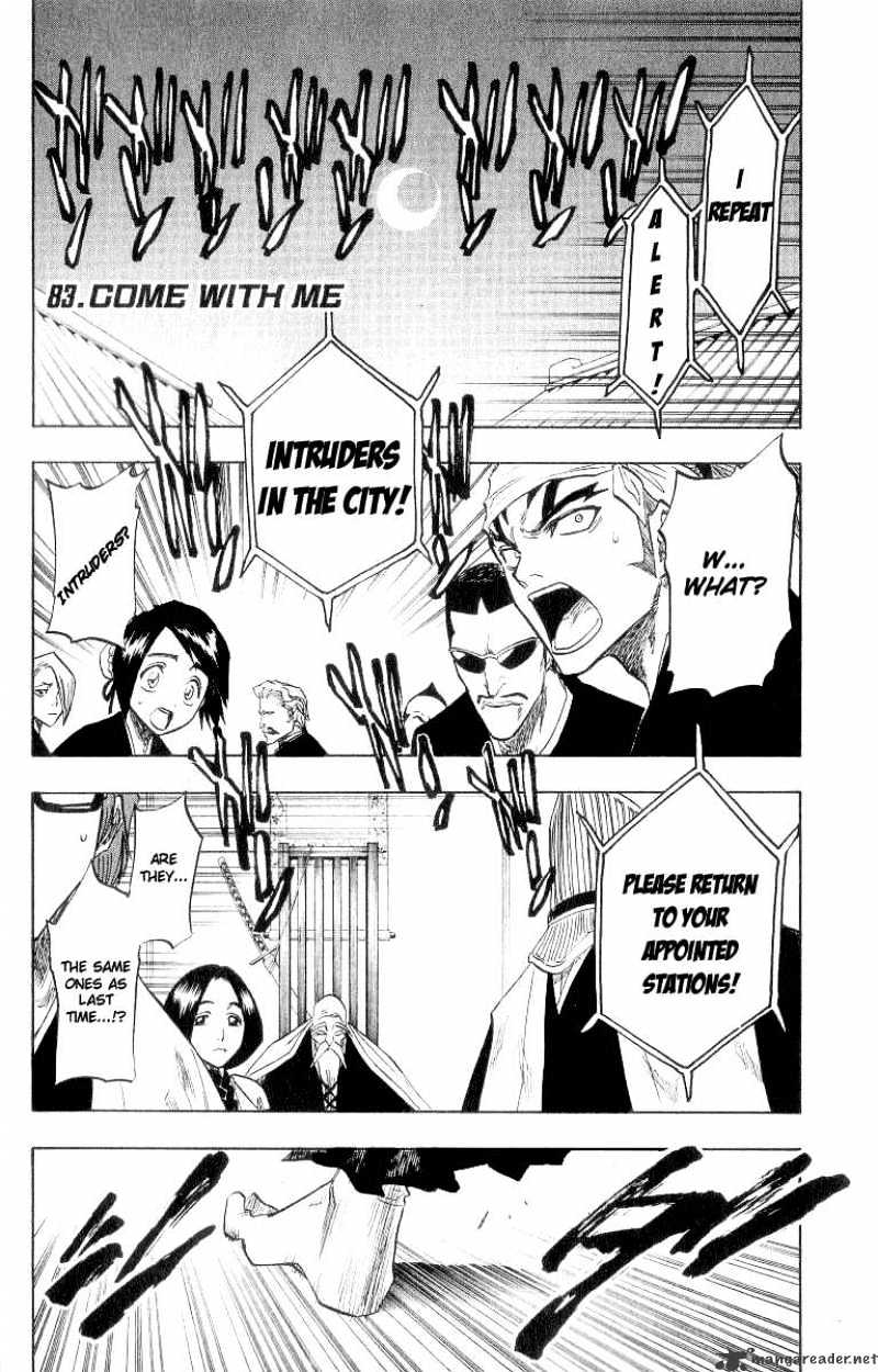 Bleach, Chapter 83