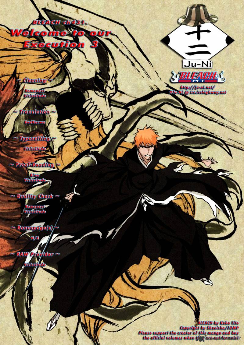 Bleach, Chapter 431