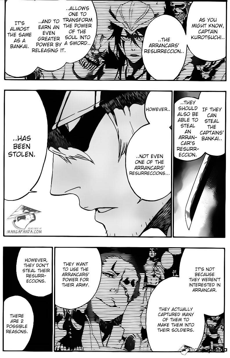 Bleach, Chapter 552