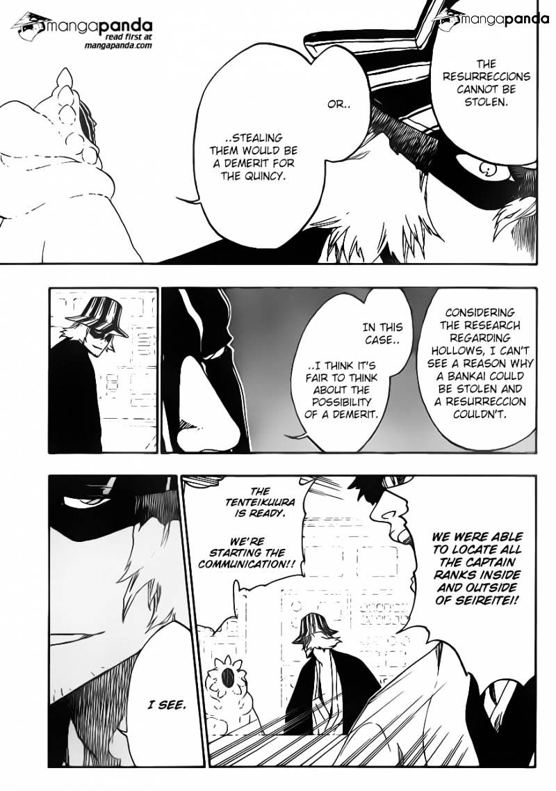 Bleach, Chapter 552