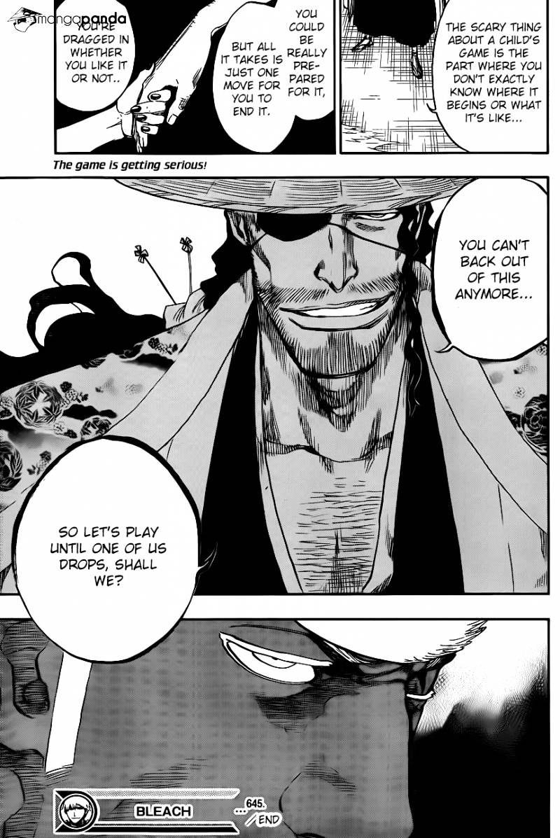 Bleach, Chapter 645