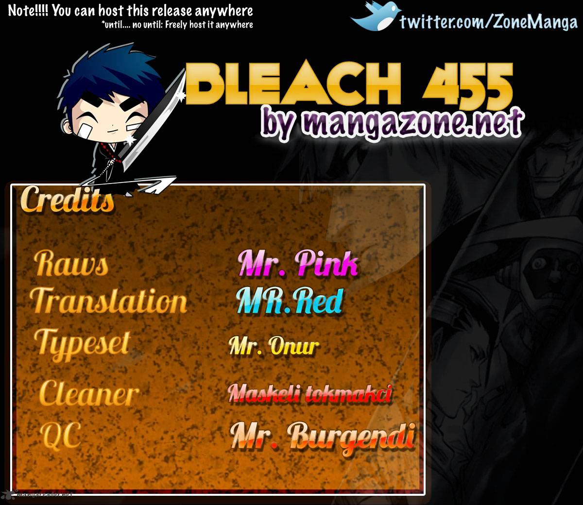 Bleach, Chapter 455