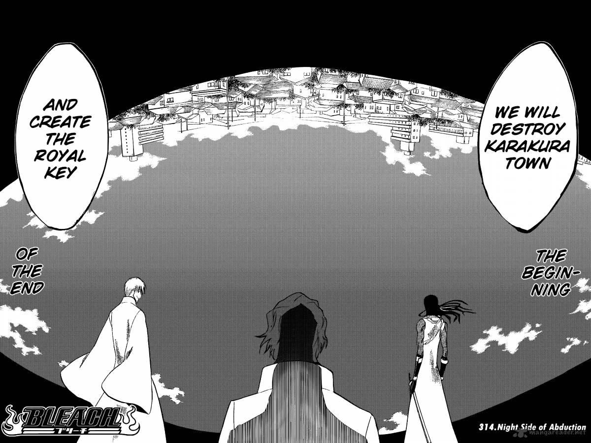 Bleach, Chapter 314