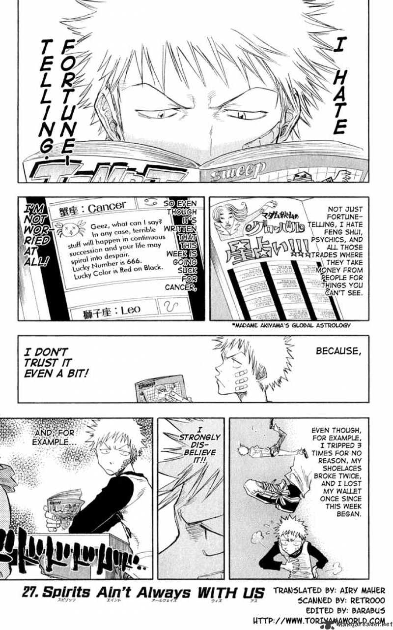 Bleach, Chapter 27