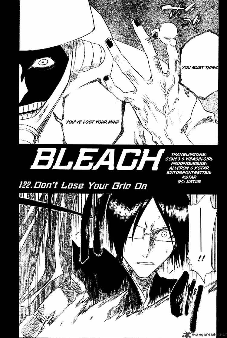 Bleach, Chapter 122