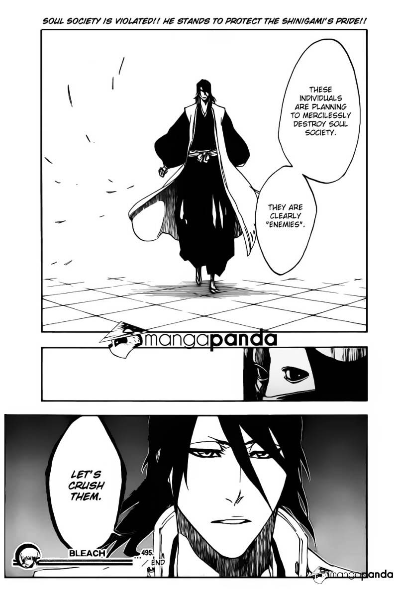 Bleach, Chapter 495