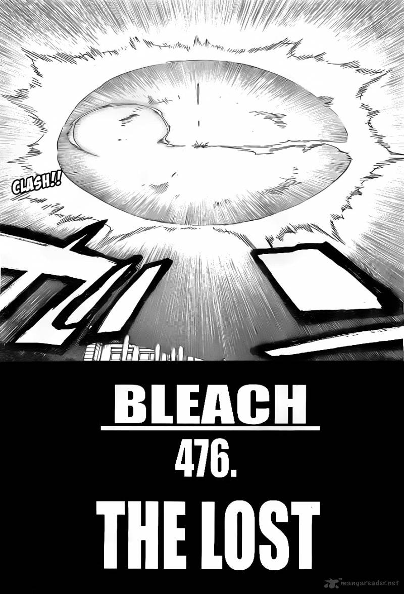 Bleach, Chapter 476