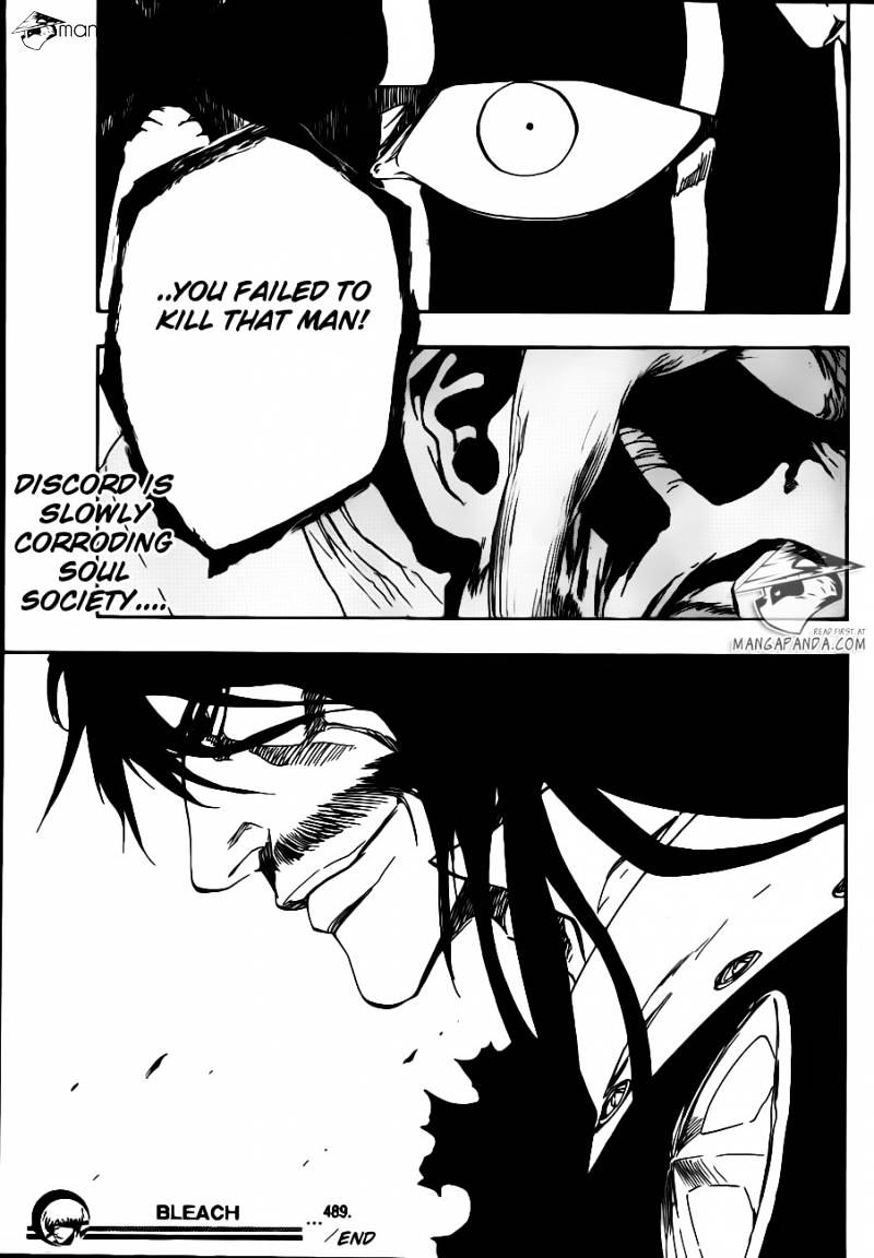 Bleach, Chapter 489