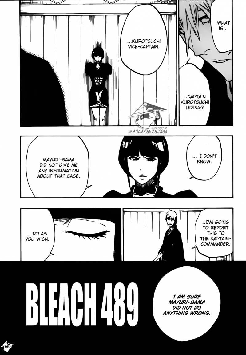 Bleach, Chapter 489