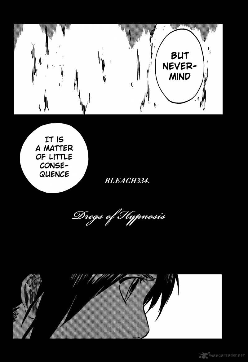 Bleach, Chapter 334