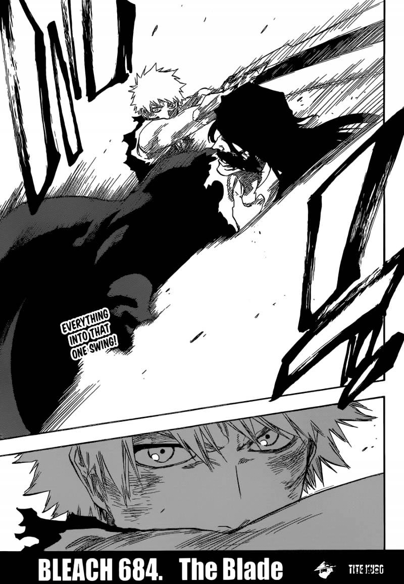 Bleach, Chapter 684