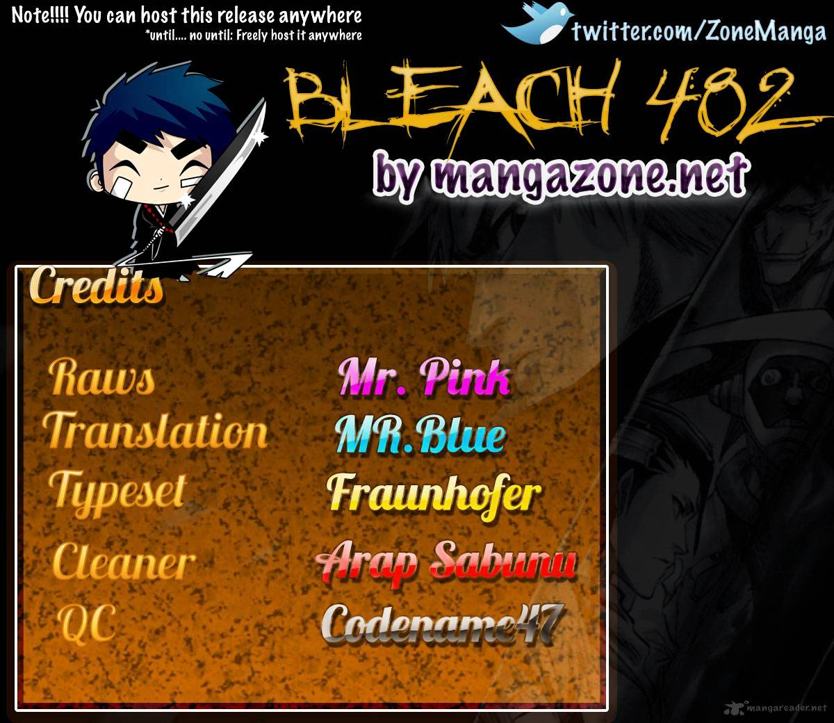 Bleach, Chapter 482