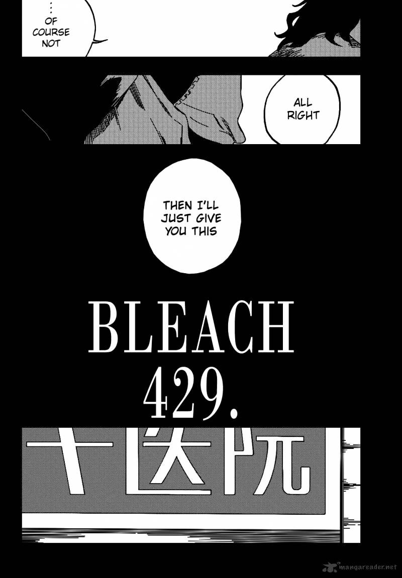 Bleach, Chapter 429