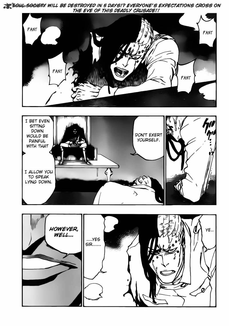 Bleach, Chapter 485