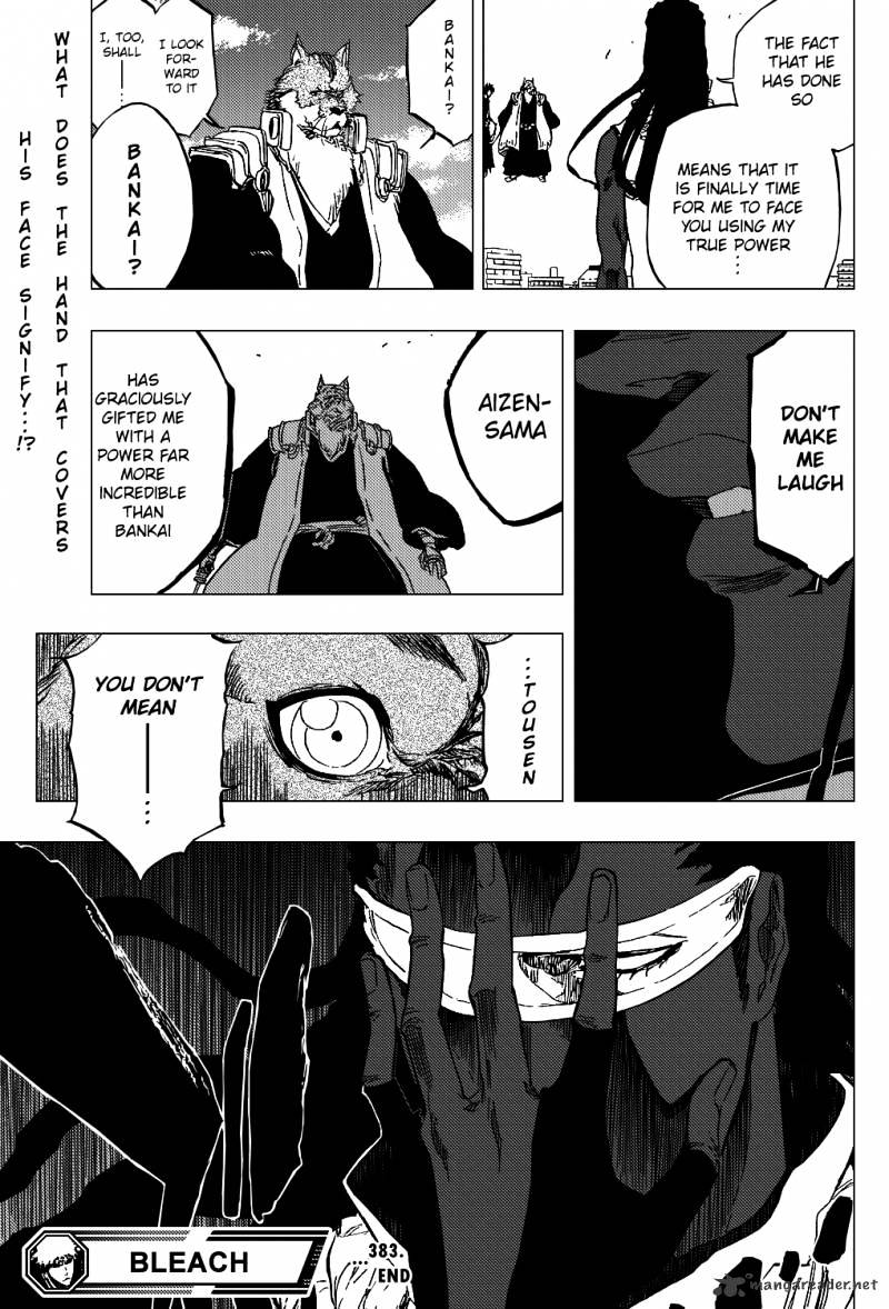 Bleach, Chapter 383