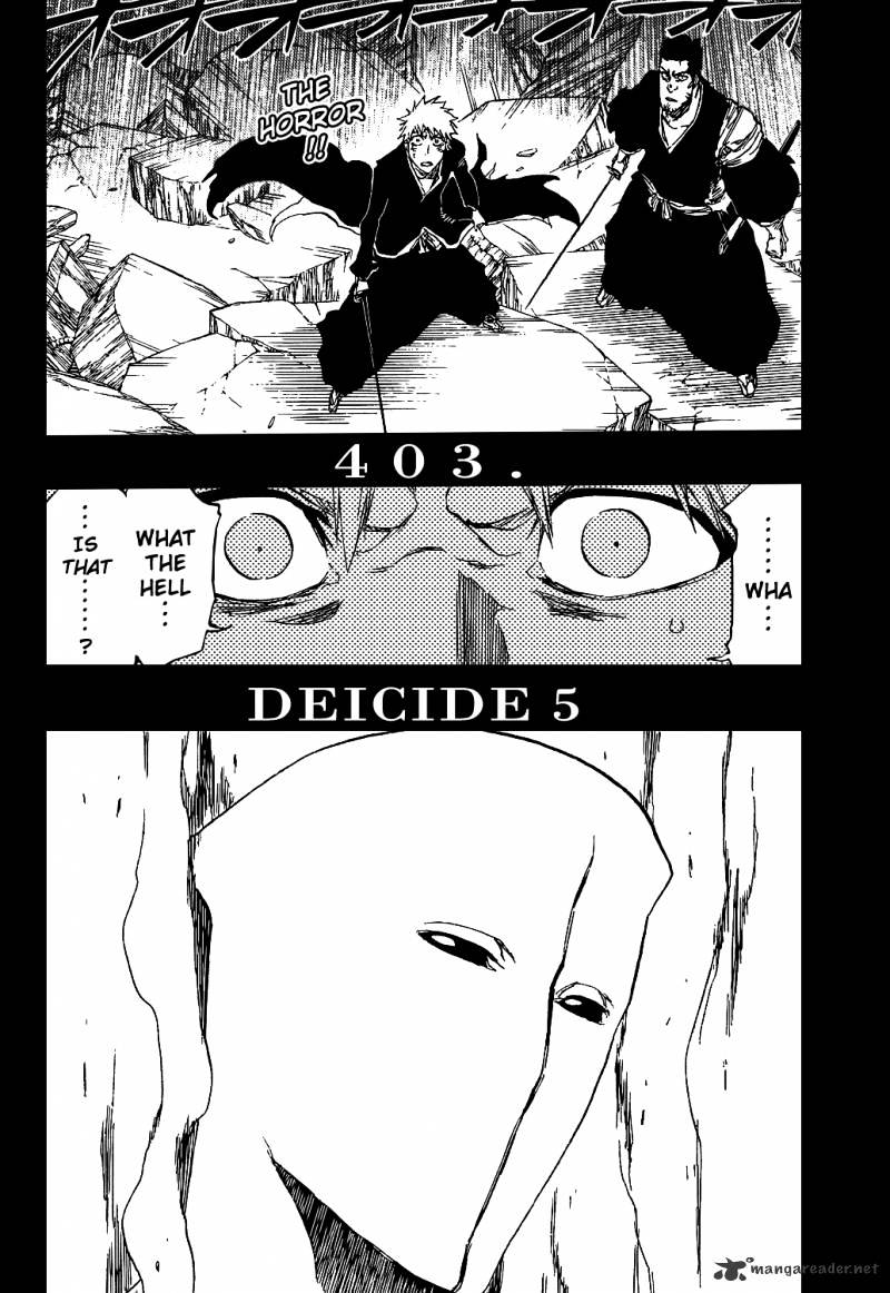 Bleach, Chapter 403