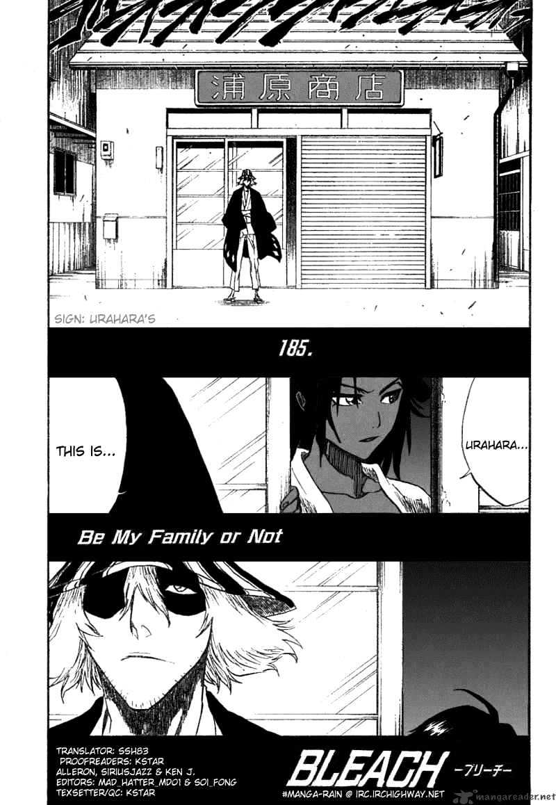 Bleach, Chapter 185