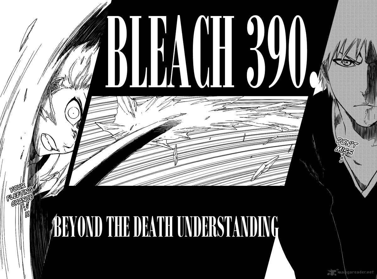 Bleach, Chapter 390