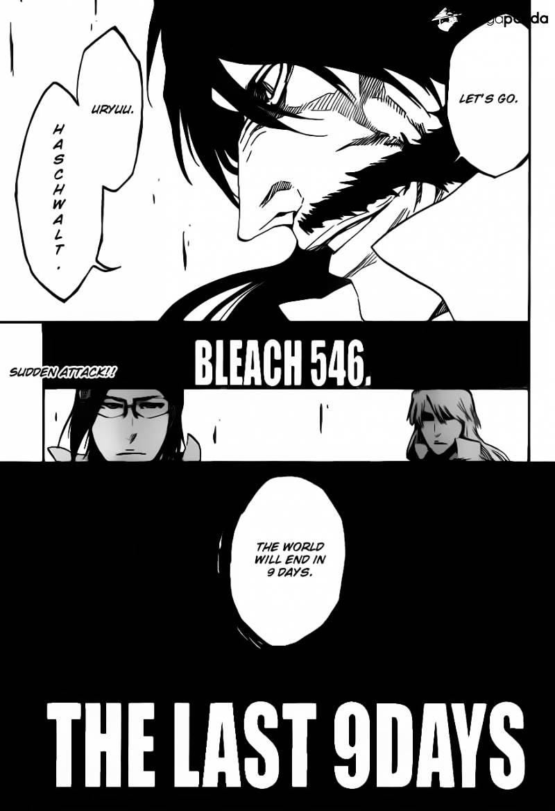 Bleach, Chapter 546