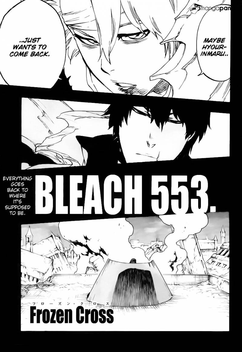 Bleach, Chapter 553