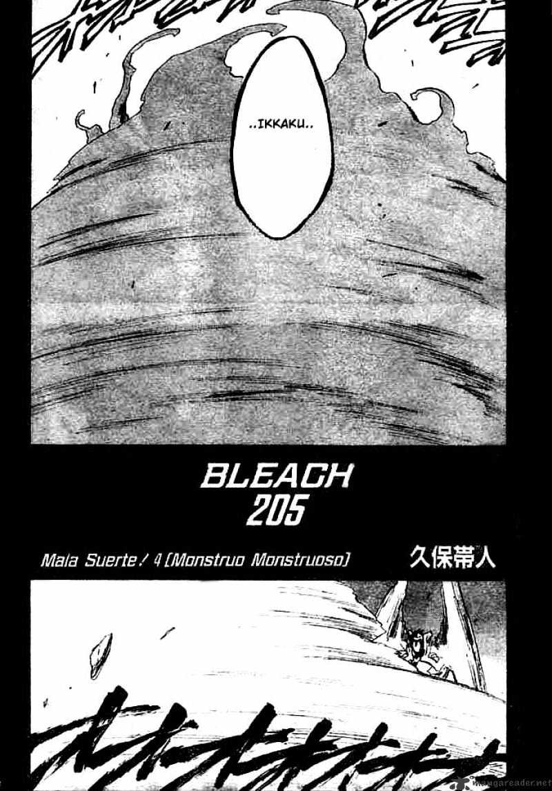 Bleach, Chapter 205