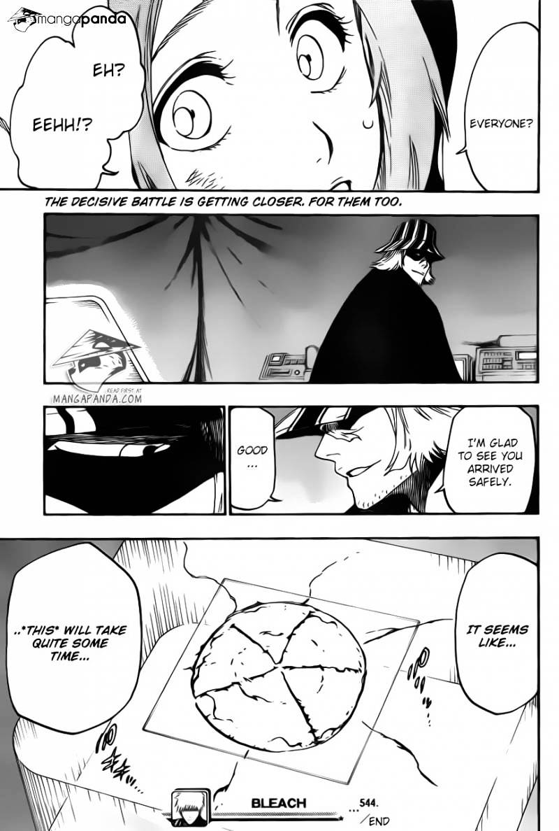 Bleach, Chapter 544