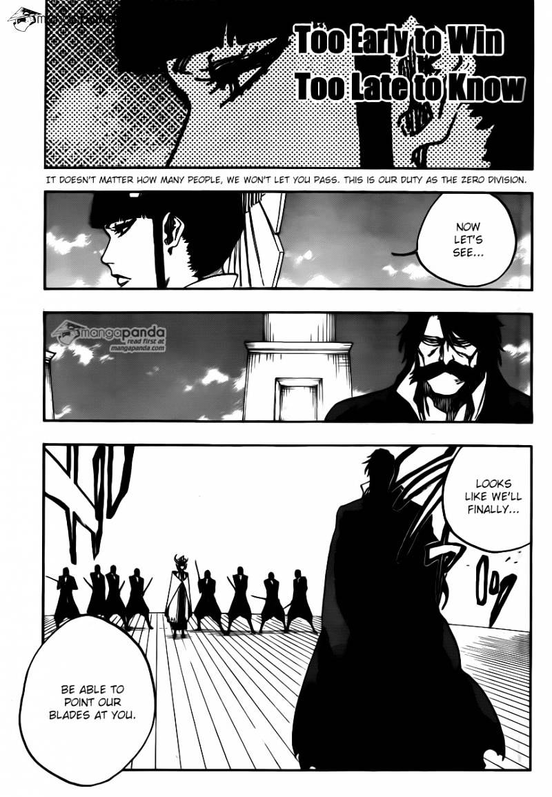 Bleach, Chapter 599