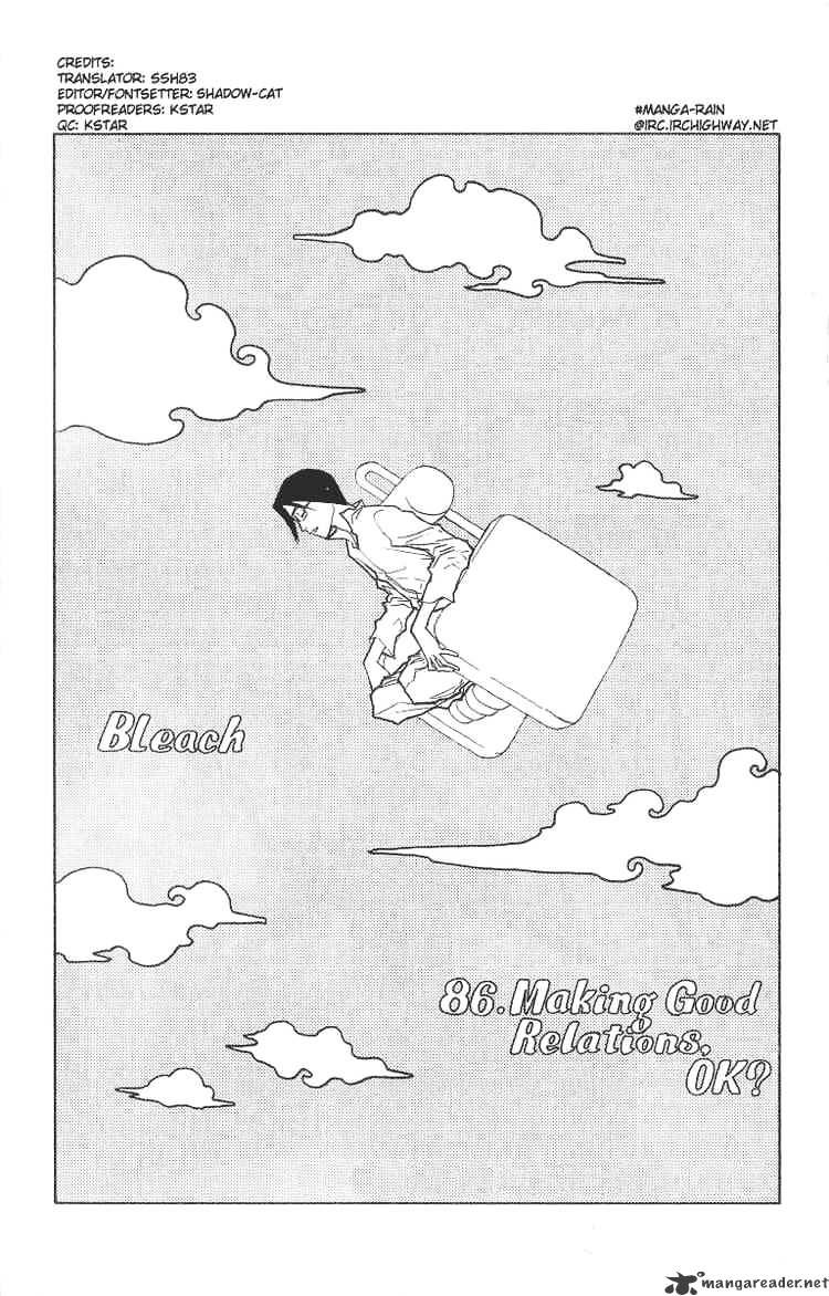 Bleach, Chapter 86