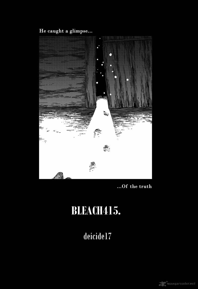 Bleach, Chapter 415