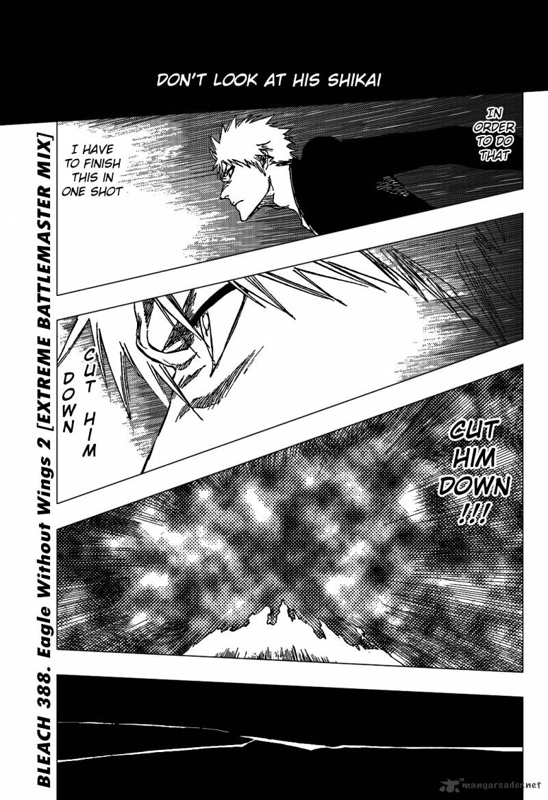 Bleach, Chapter 388