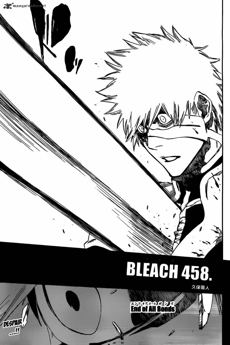 Bleach, Chapter 458