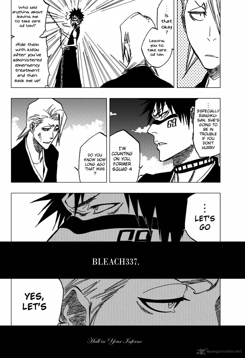 Bleach, Chapter 337