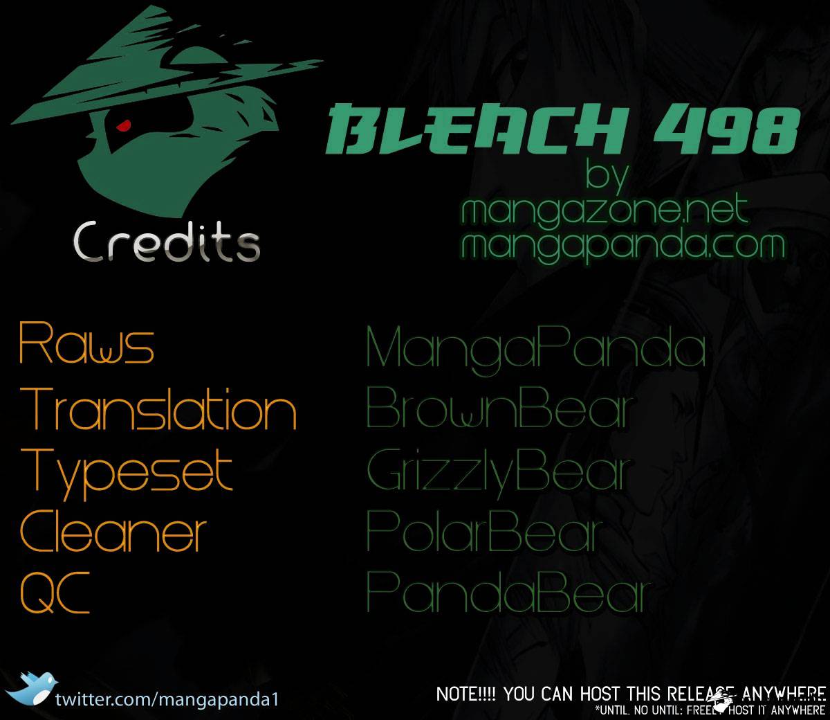 Bleach, Chapter 498