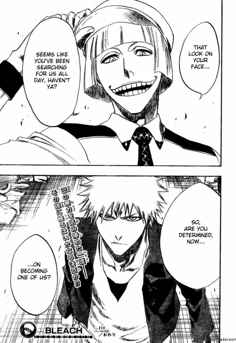 Bleach, Chapter 214