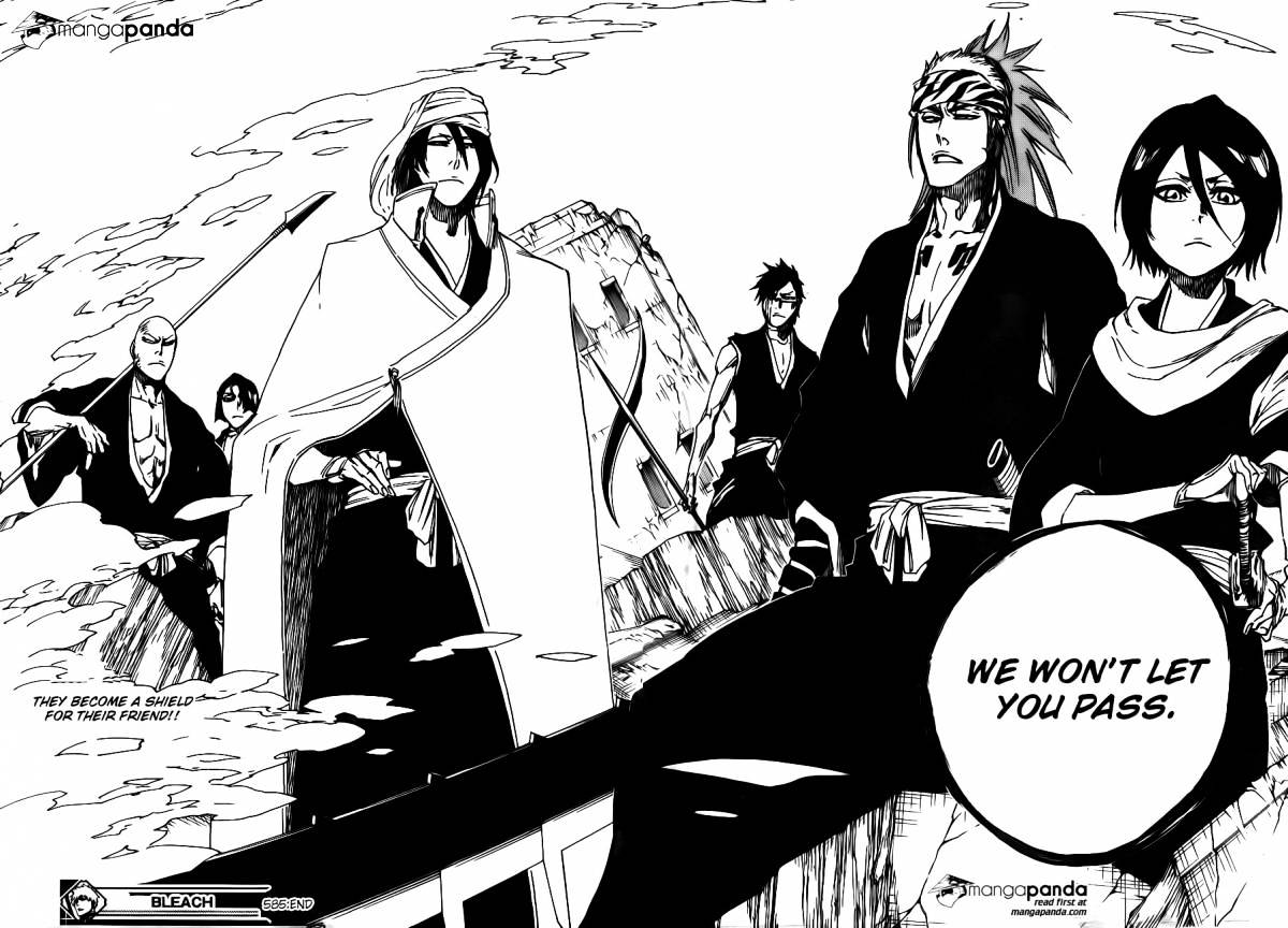 Bleach, Chapter 585