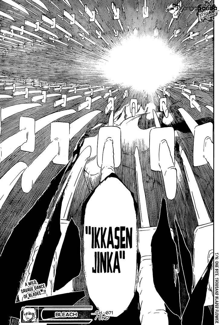 Bleach, Chapter 671