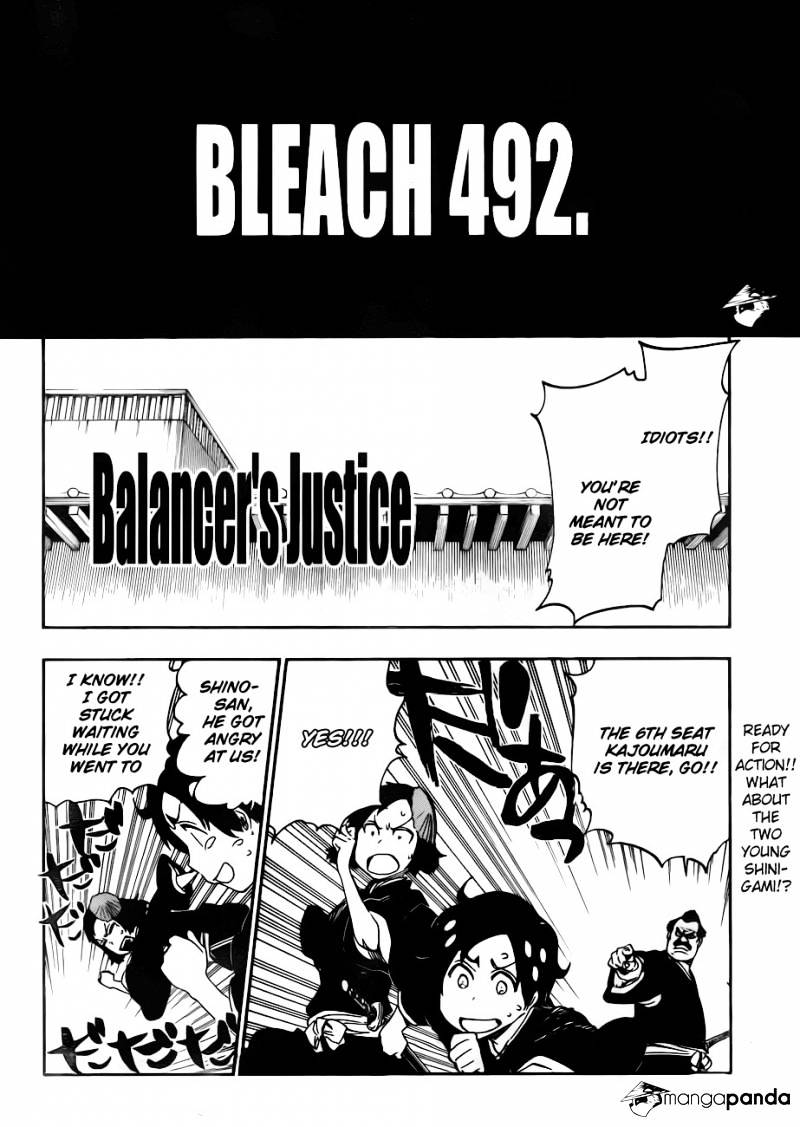 Bleach, Chapter 492