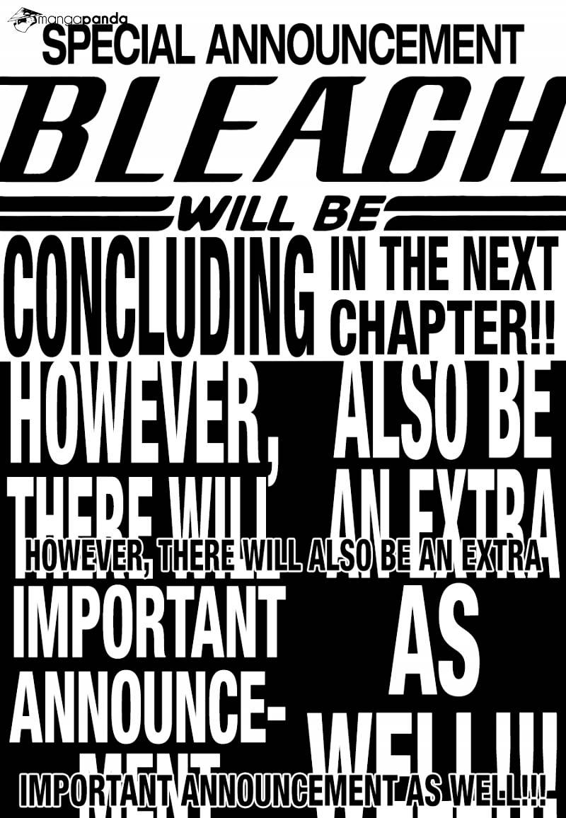 Bleach, Chapter 685