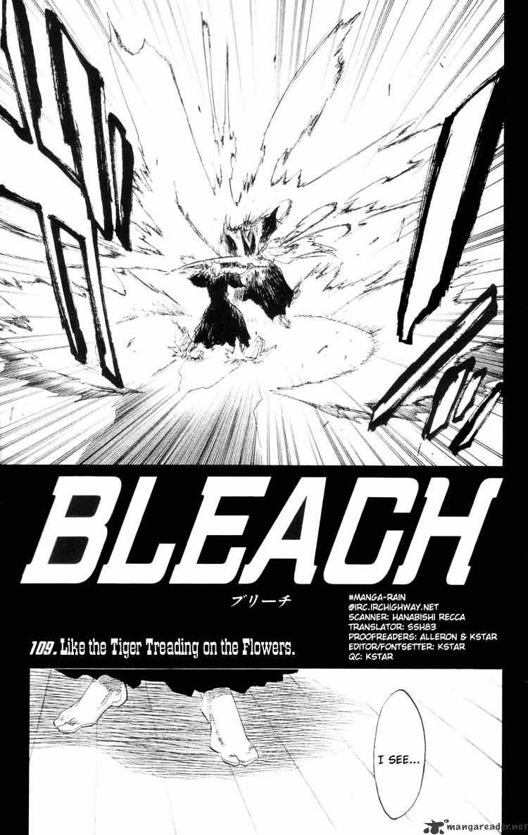 Bleach, Chapter 109