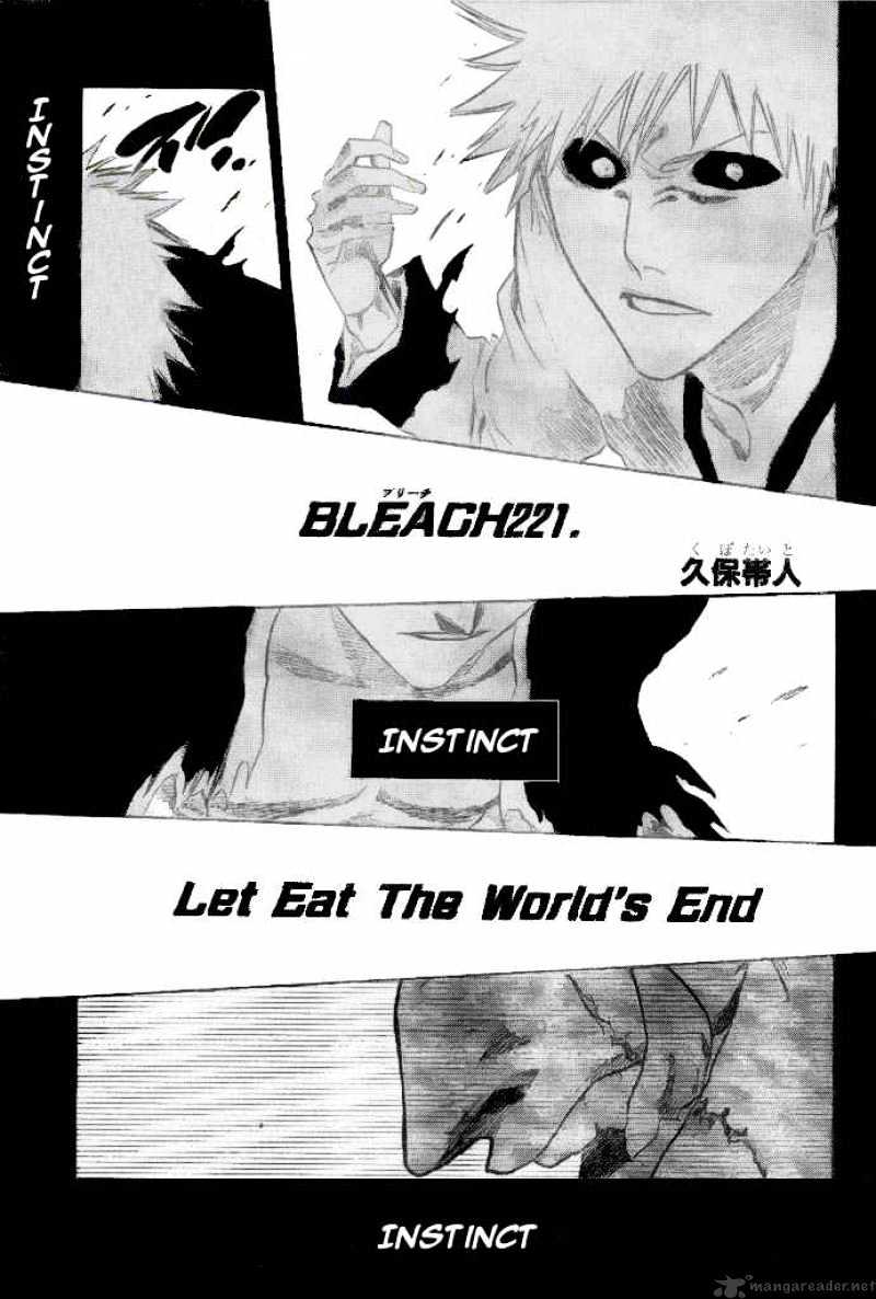 Bleach, Chapter 221