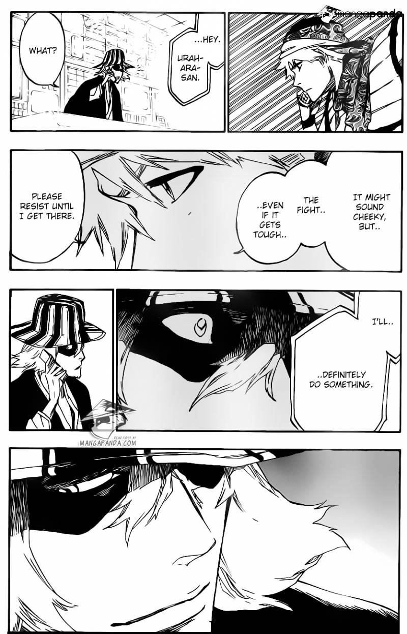 Bleach, Chapter 555