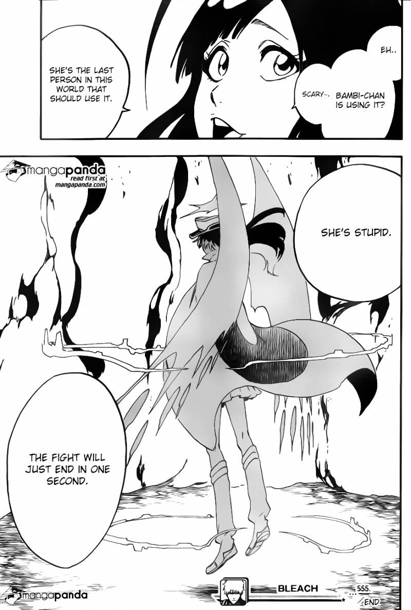 Bleach, Chapter 555