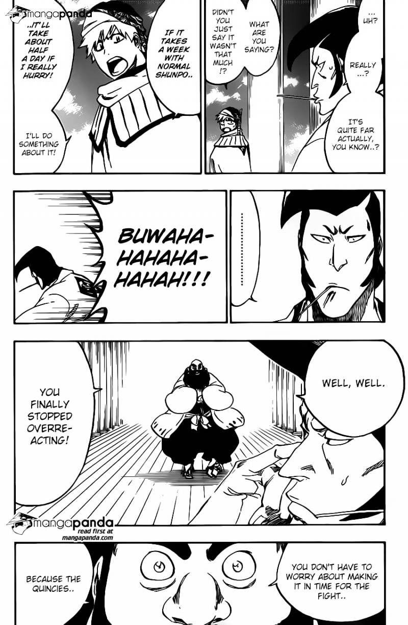 Bleach, Chapter 555