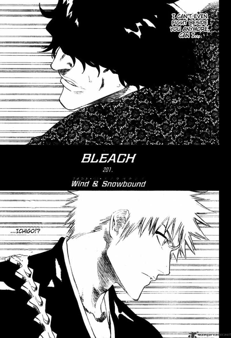 Bleach, Chapter 201