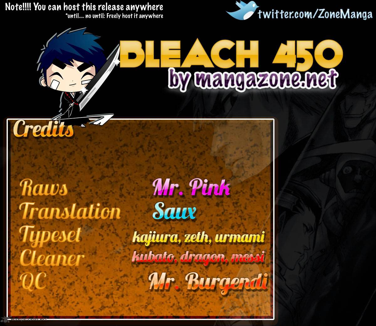 Bleach, Chapter 450