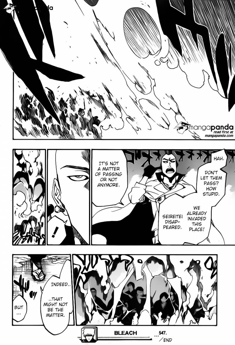 Bleach, Chapter 547